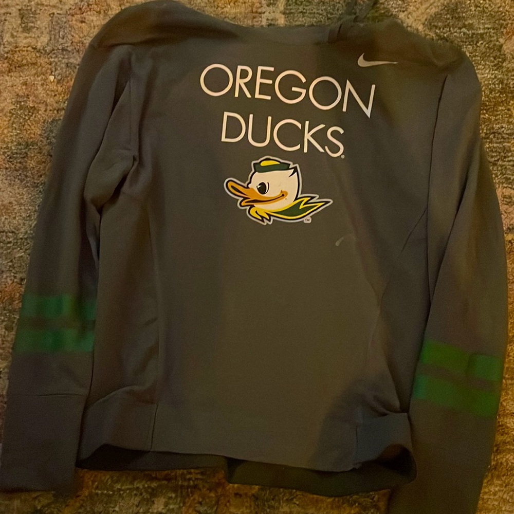Gray, Oregon ducks, Nike Dri-Fit, xs